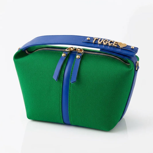 Charm Çanta / Yeşil Kanvas