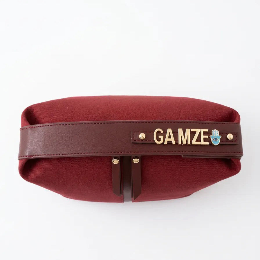 Charm Çanta | Bordo Kanvas