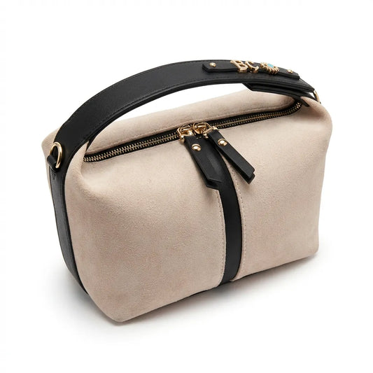 Charm Çanta / Bej Süet